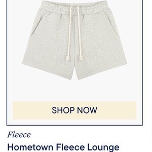 PARKE- Fleece Women's Gray Lounge Shorts